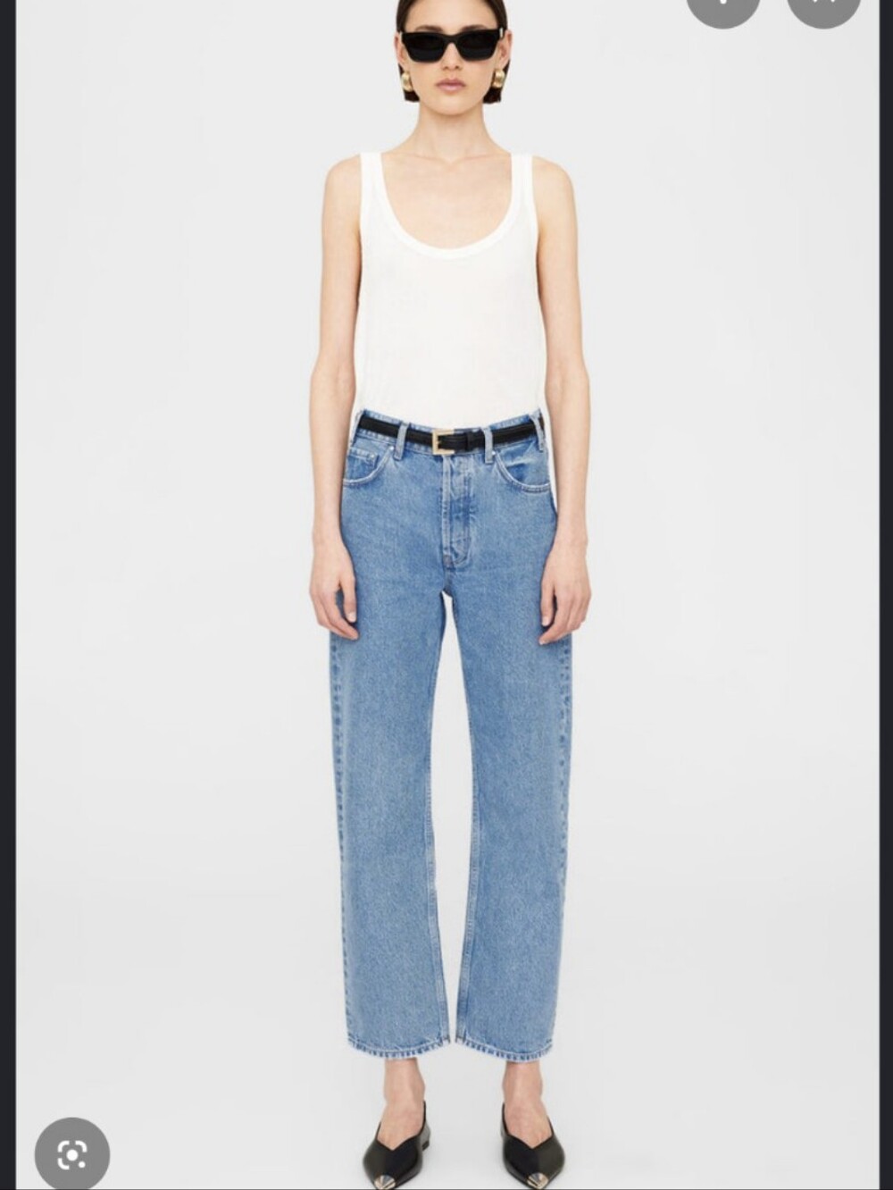 Anine Bing Gavin Jeans Light Blue Boyfriend